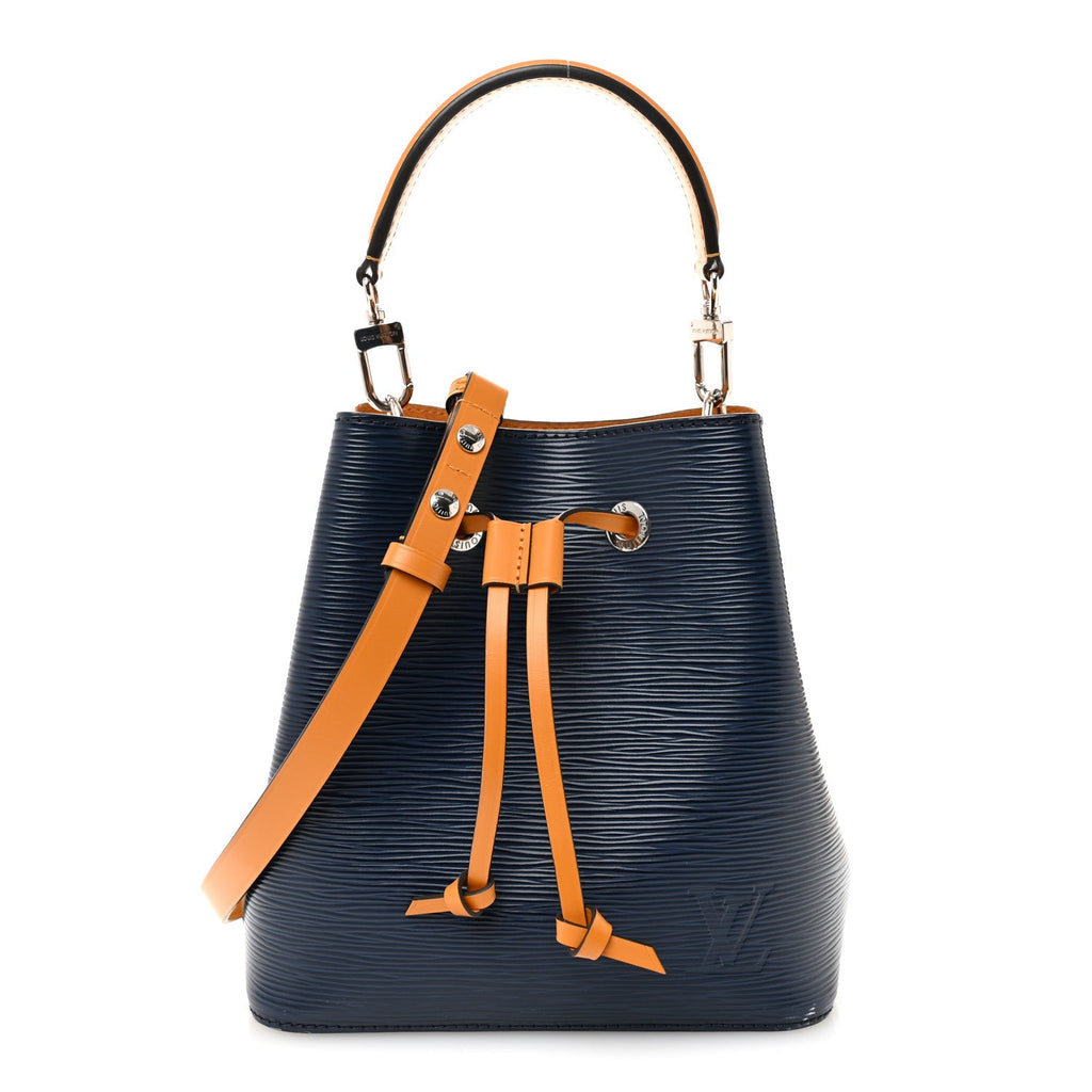 Louis Vuitton Epi Neonoe BB Indigo Safran