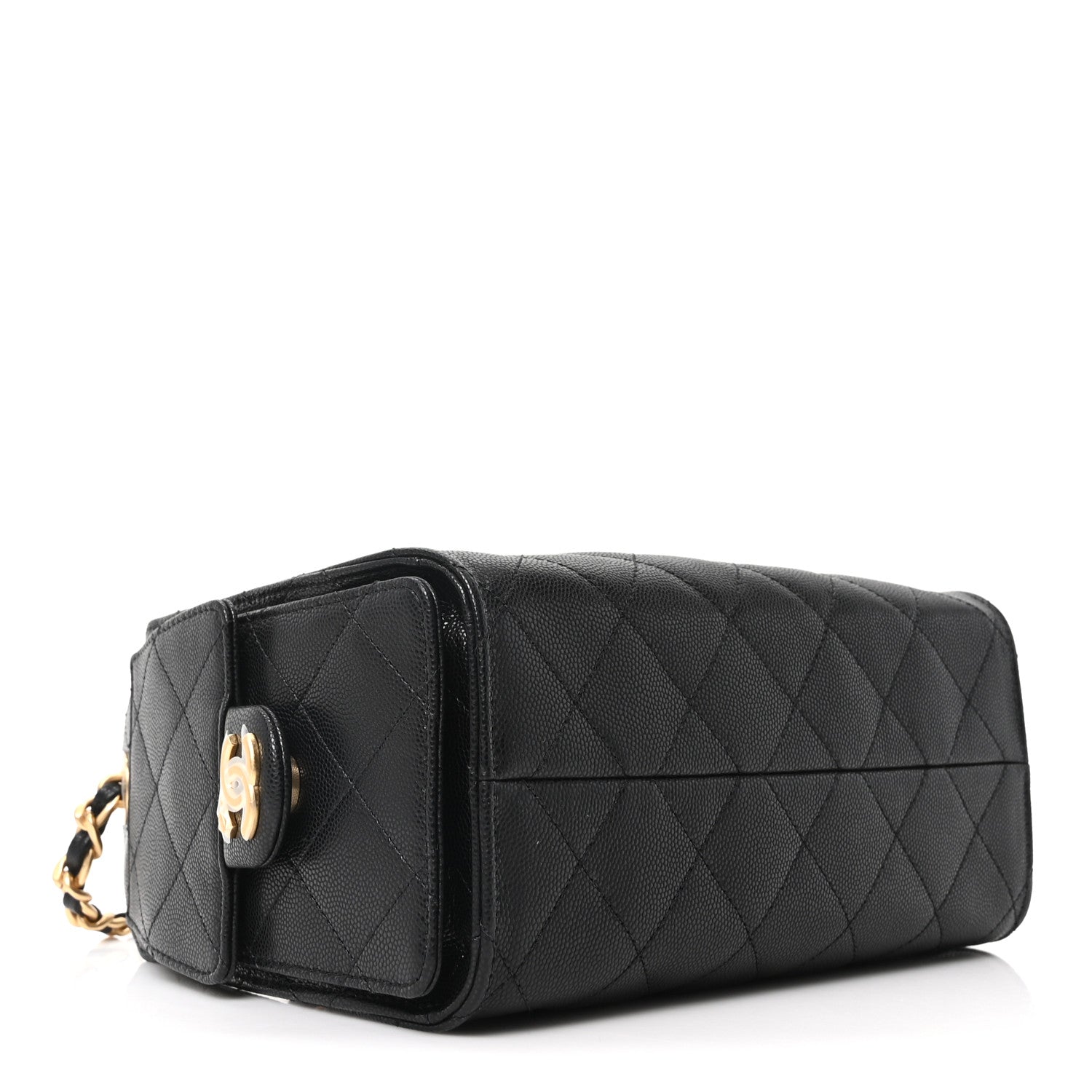 Chanel Caviar Quilted Mini Chanel 25 Handbag Black