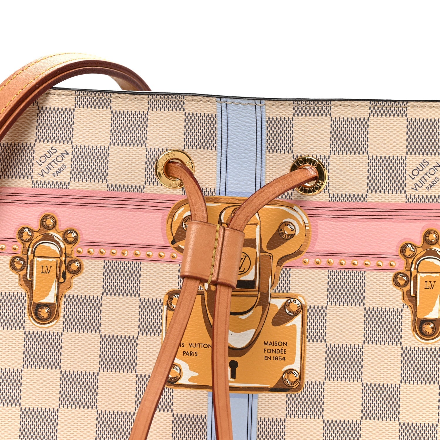 Louis Vuitton Damier Azur Summer Trunks Neonoe