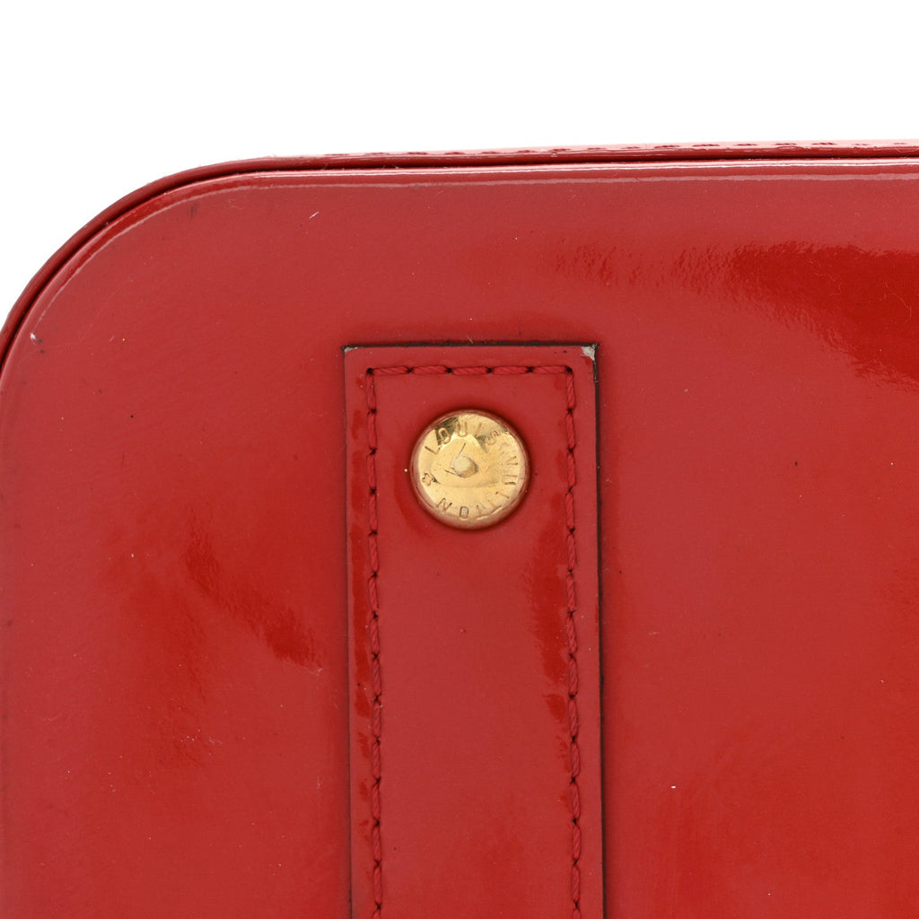 Louis Vuitton Vernis Alma BB Cherry