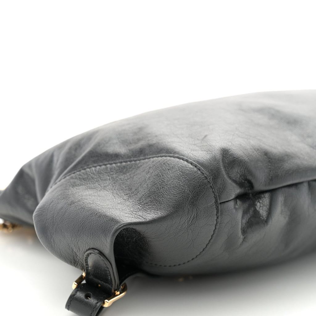 Gucci Calfskin Zumi Backpack Black