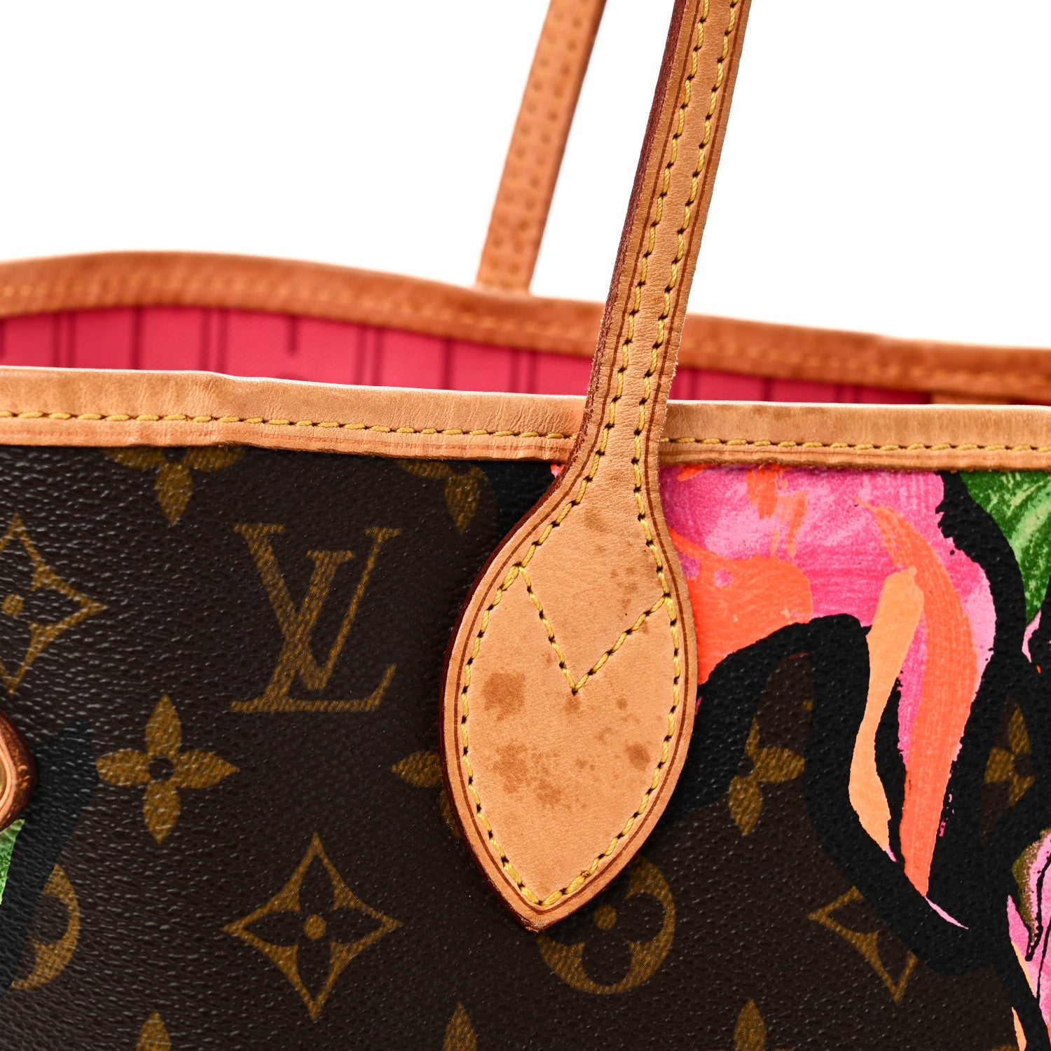 Louis Vuitton Monogram Roses Neverfull MM