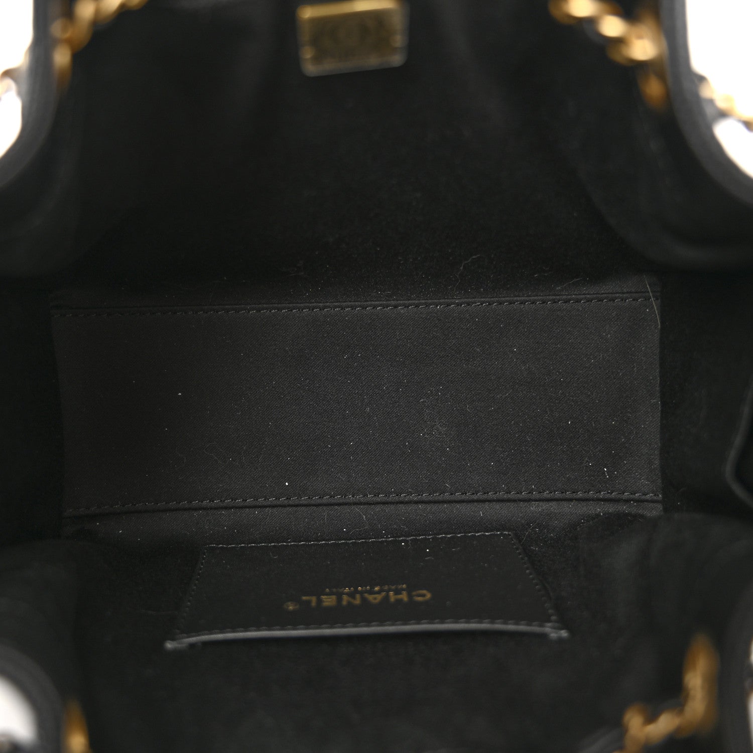Chanel Caviar Quilted Mini Chanel 25 Handbag Black