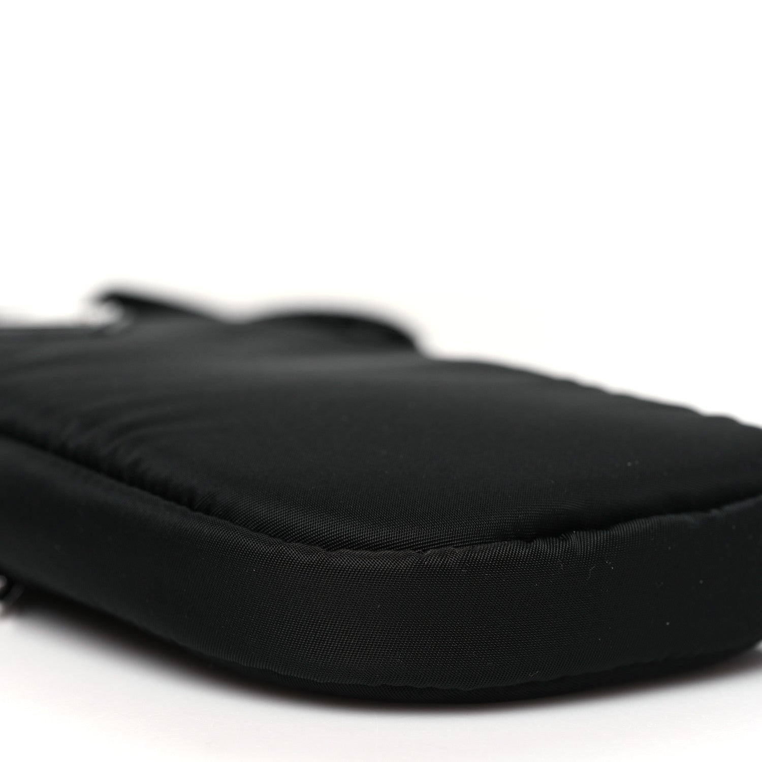 Prada Tessuto Nylon Pocket Mini Bag Black