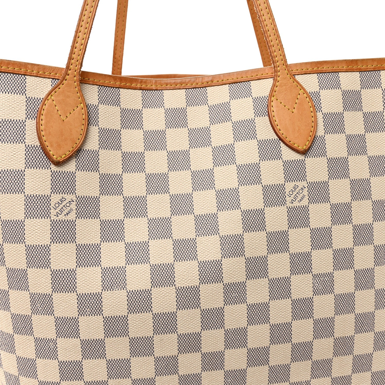 Louis Vuitton Damier Azur Neo Neverfull GM Rose Ballerine