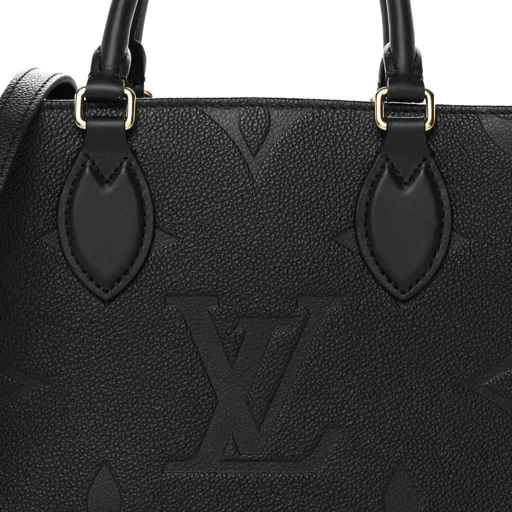 Louis Vuitton Empreinte Monogram Giant Onthego PM Black