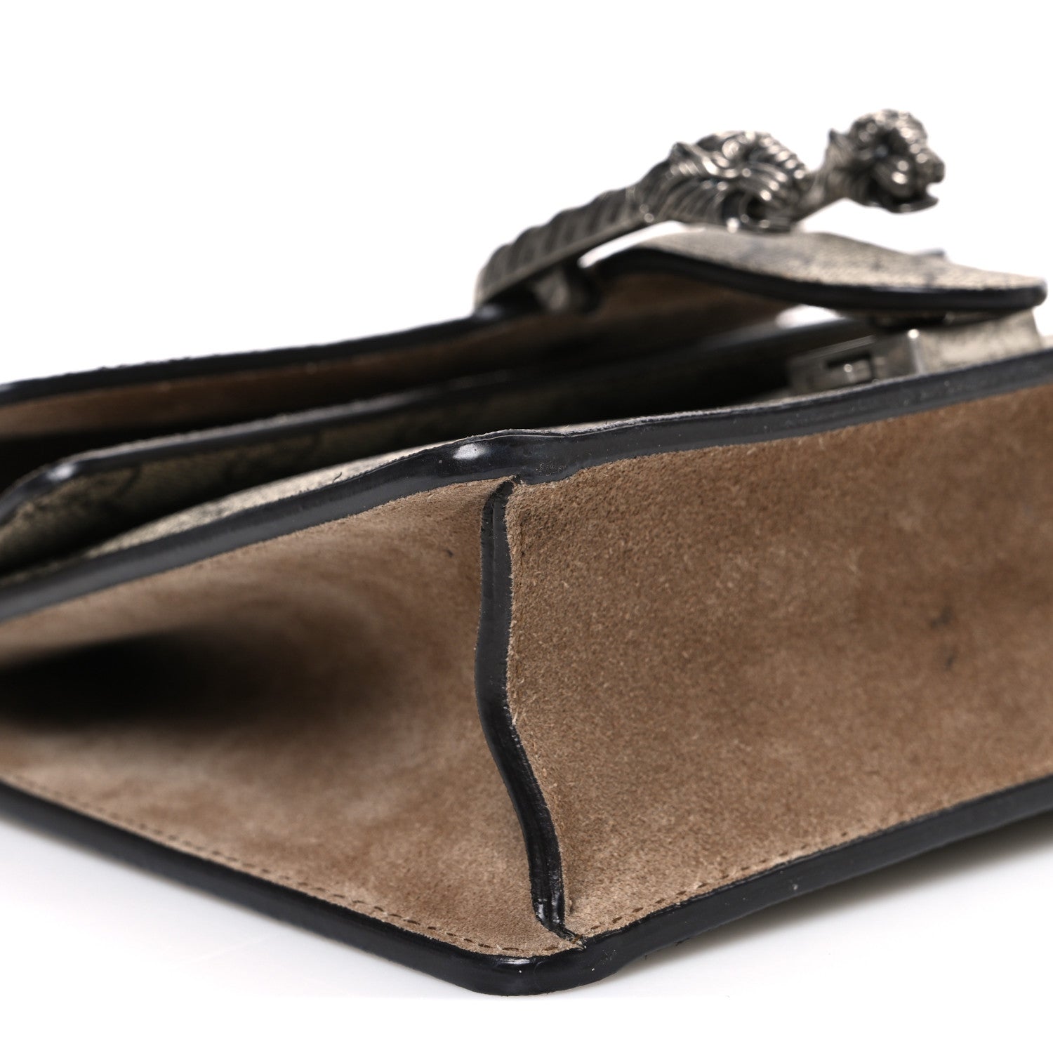 Gucci GG Supreme Monogram Mini Dionysus Shoulder Bag Taupe