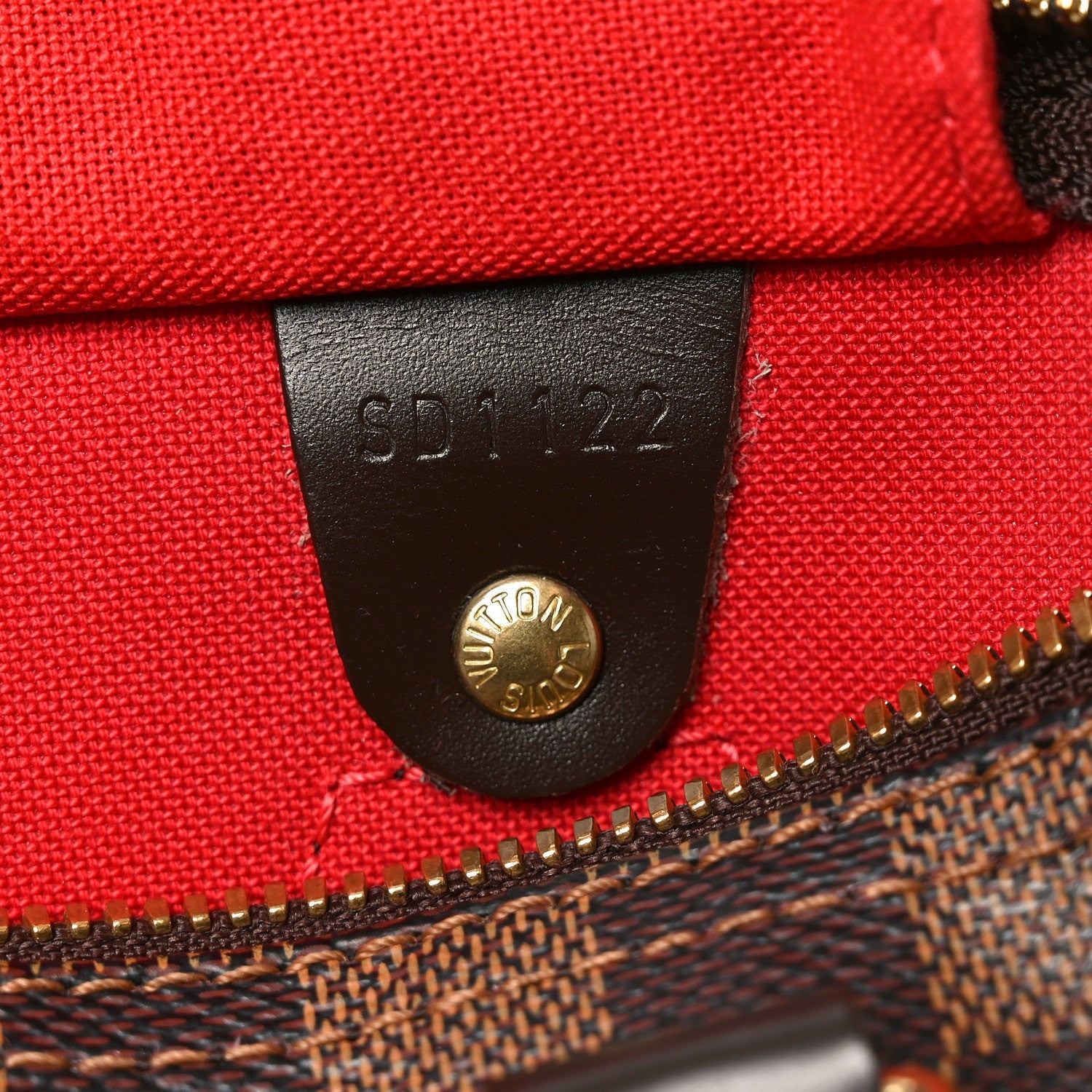 Louis Vuitton Damier Ebene Speedy Bandouliere 30