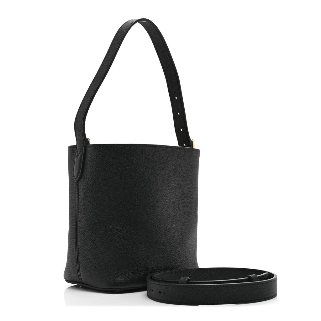 Louis Vuitton Grained Calfskin Low Key All In BB Black