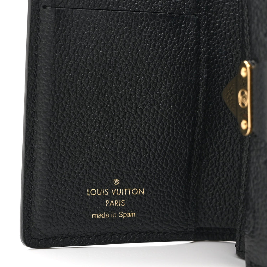 Louis Vuitton Empreinte Metis Compact Wallet Black