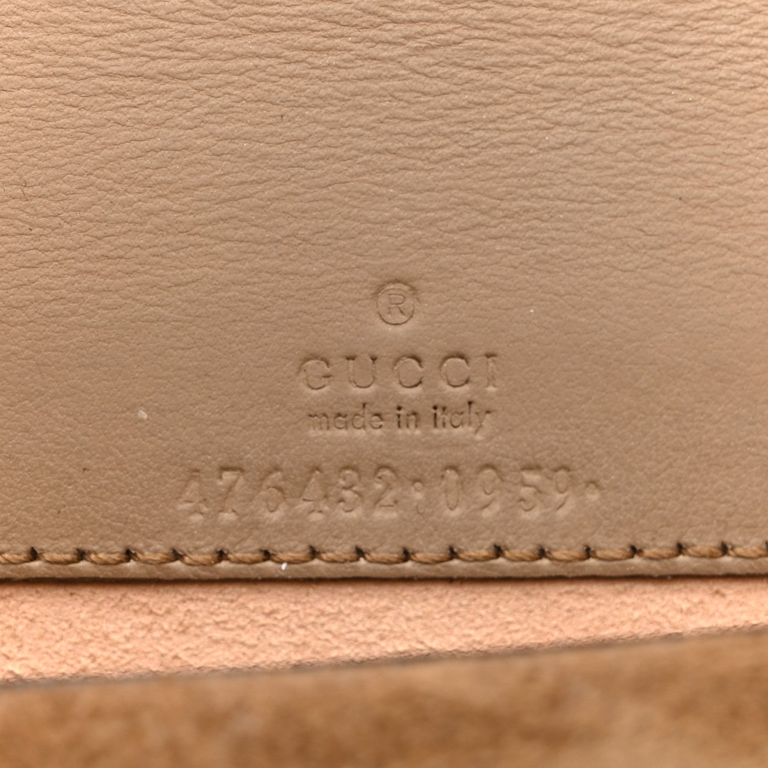 Gucci GG Supreme Monogram Super Mini Dionysus Shoulder Bag Taupe