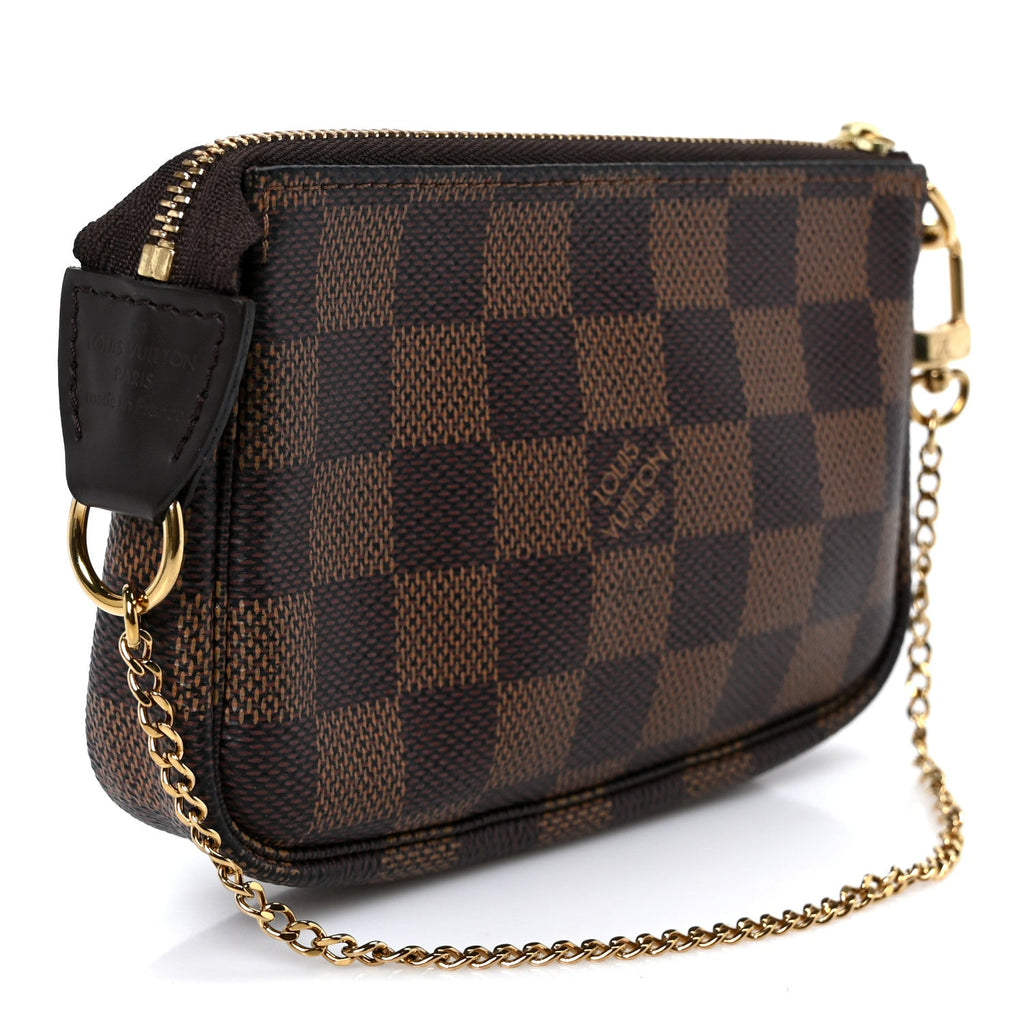 Louis Vuitton Damier Ebene Mini Pochette Accessories