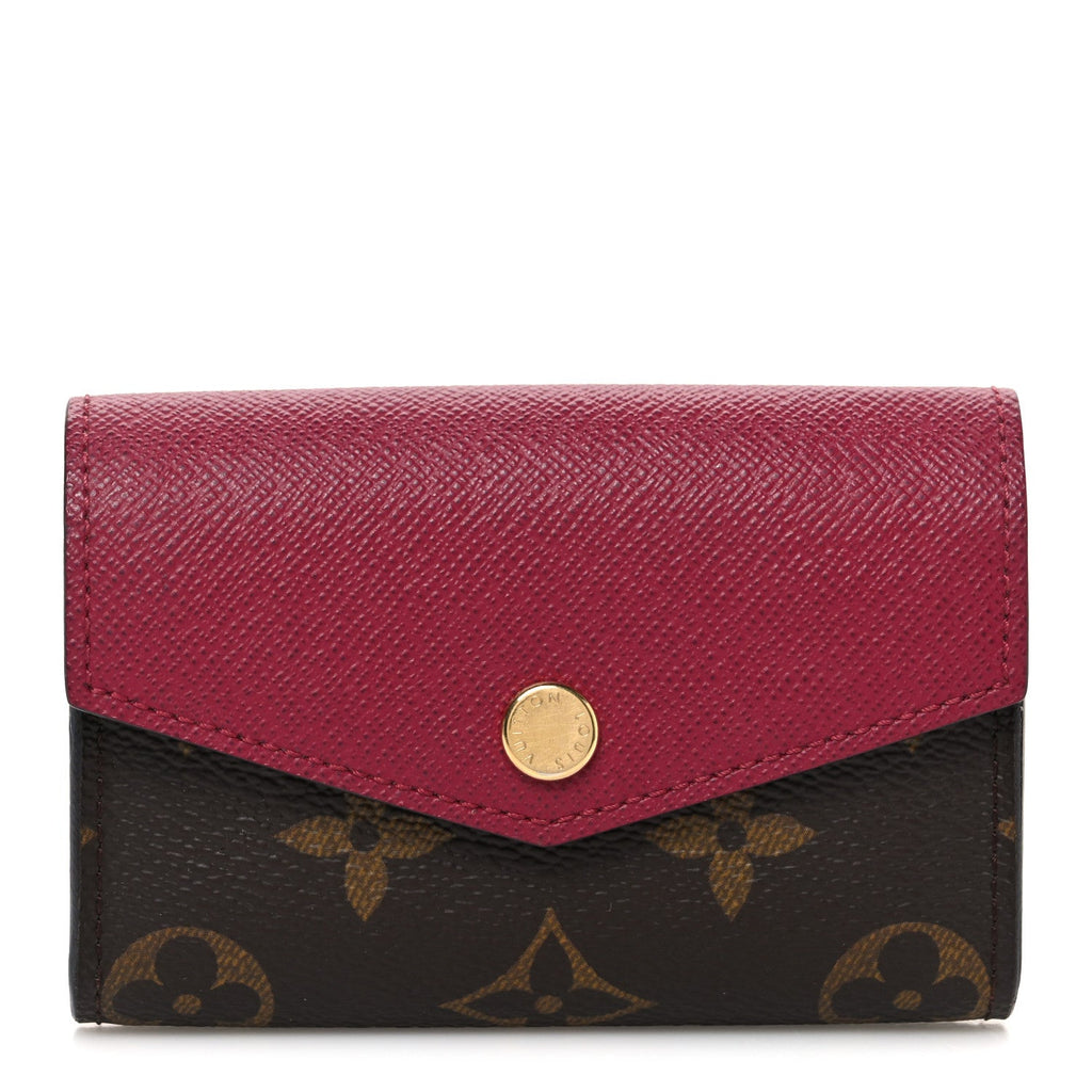 Louis Vuitton Monogram Sarah Multicartes Fuchsia