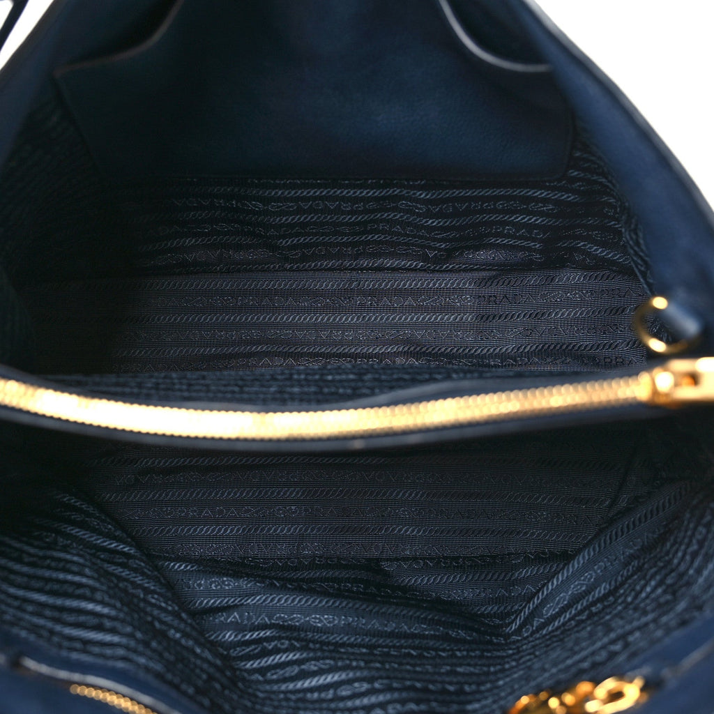 Prada Vitello Phenix Shopping Tote Baltico