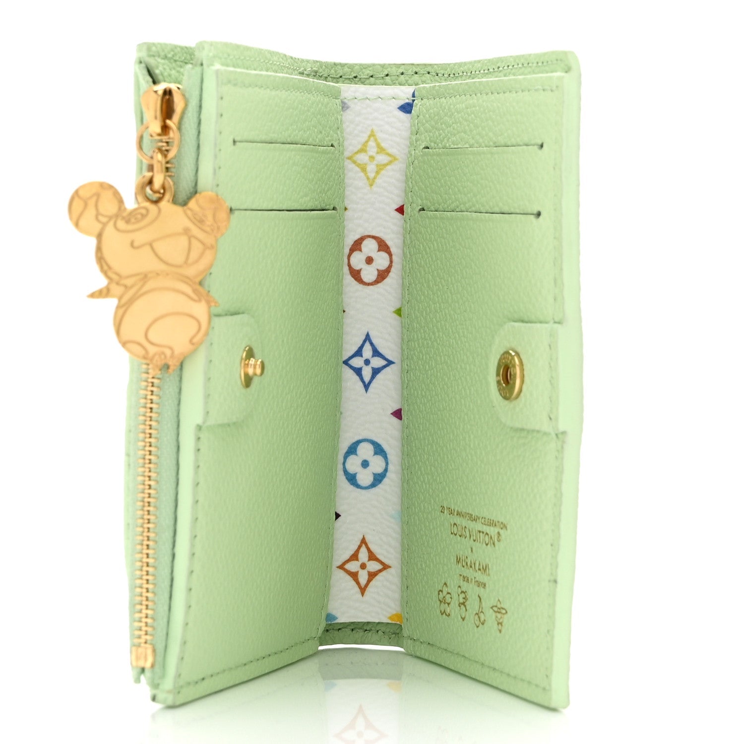 Louis Vuitton X TM Empreinte Monogram Lisa Wallet Green Tea