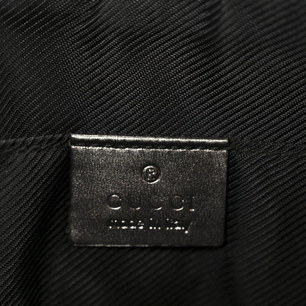 Gucci Monogram Pochette Black