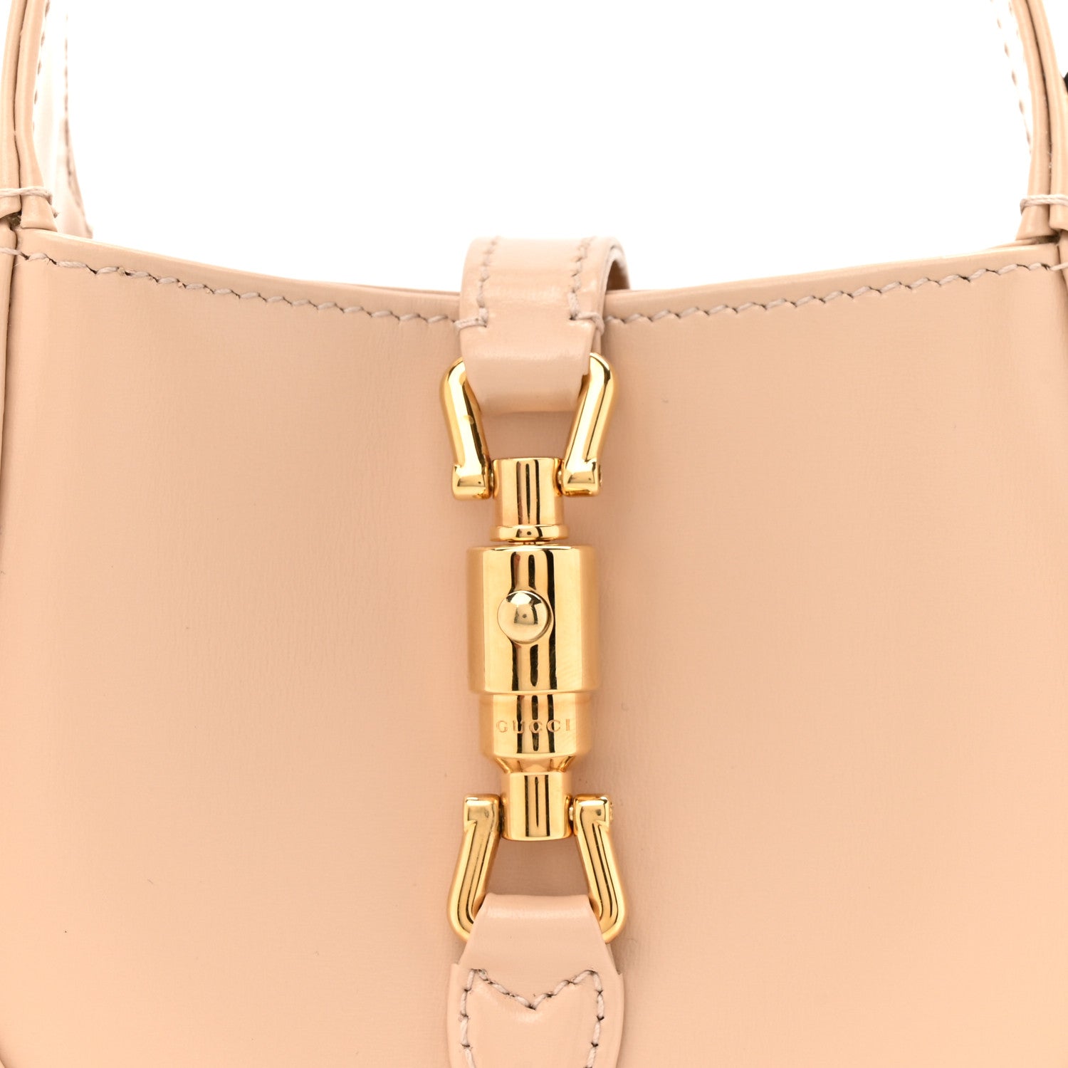 Gucci Boarded Dyana Lux Calfskin Nano Jackie 1961 Hobo Beige