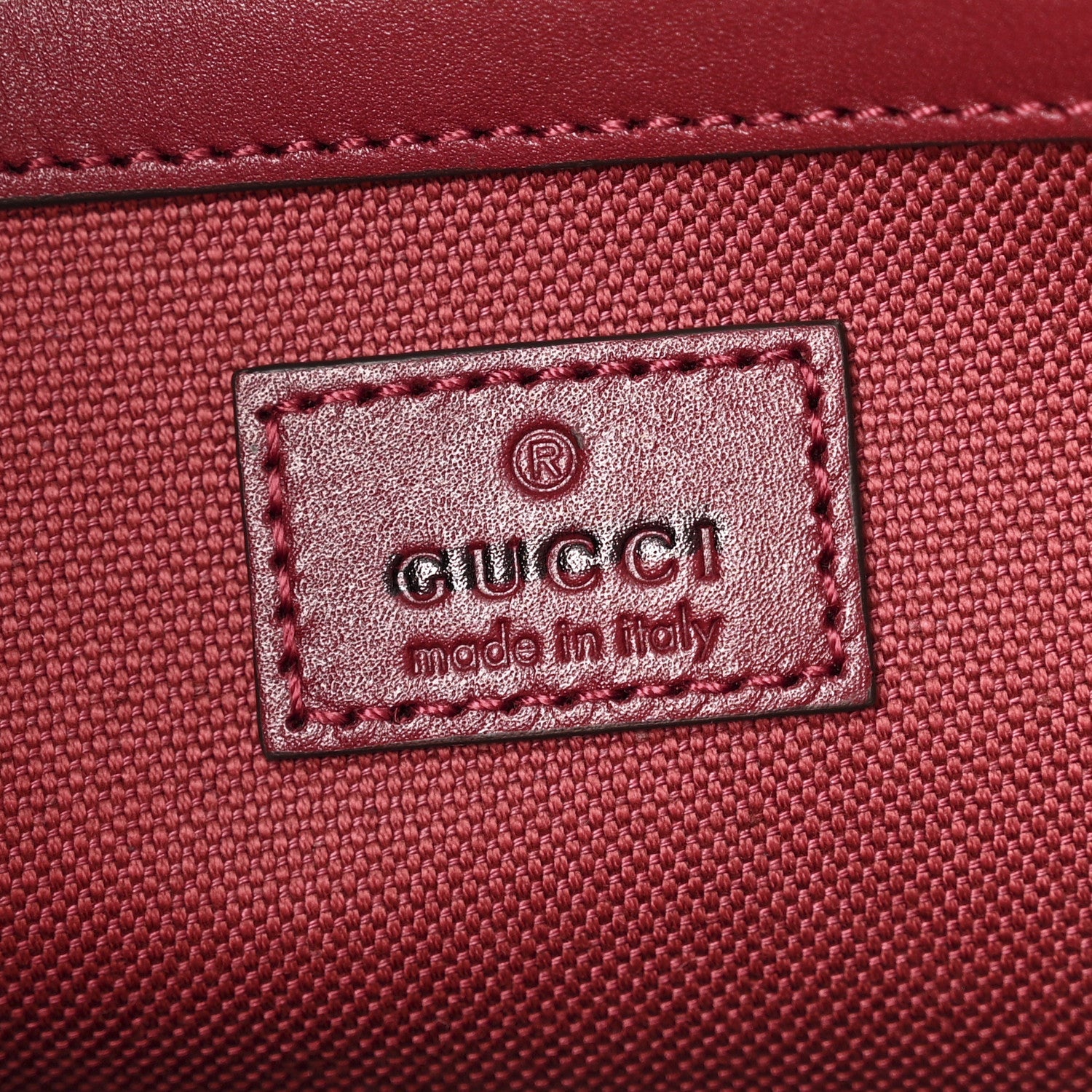 Gucci GG Calfskin Embossed Calfskin Large Tote Bag Rose Ancora