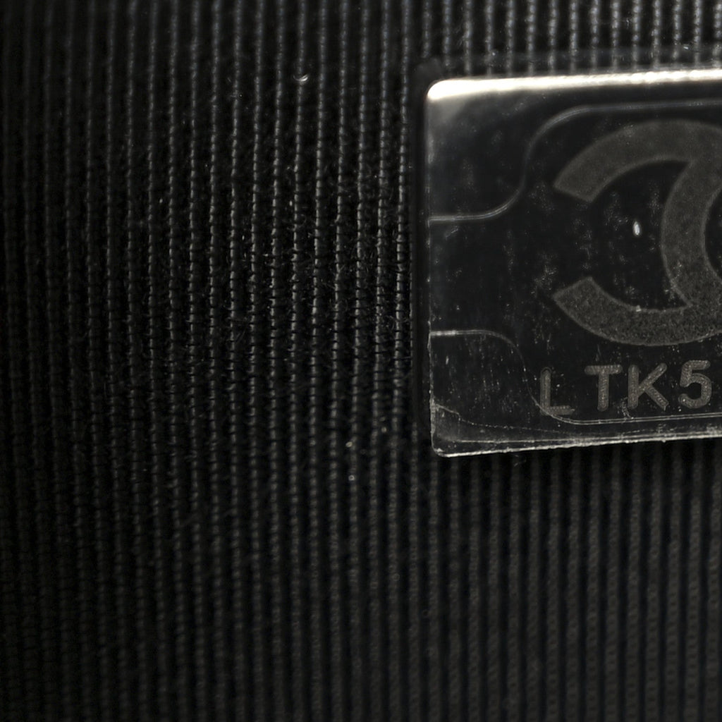 Chanel Lambskin Quilted Wallet On Chain WOC So Black
