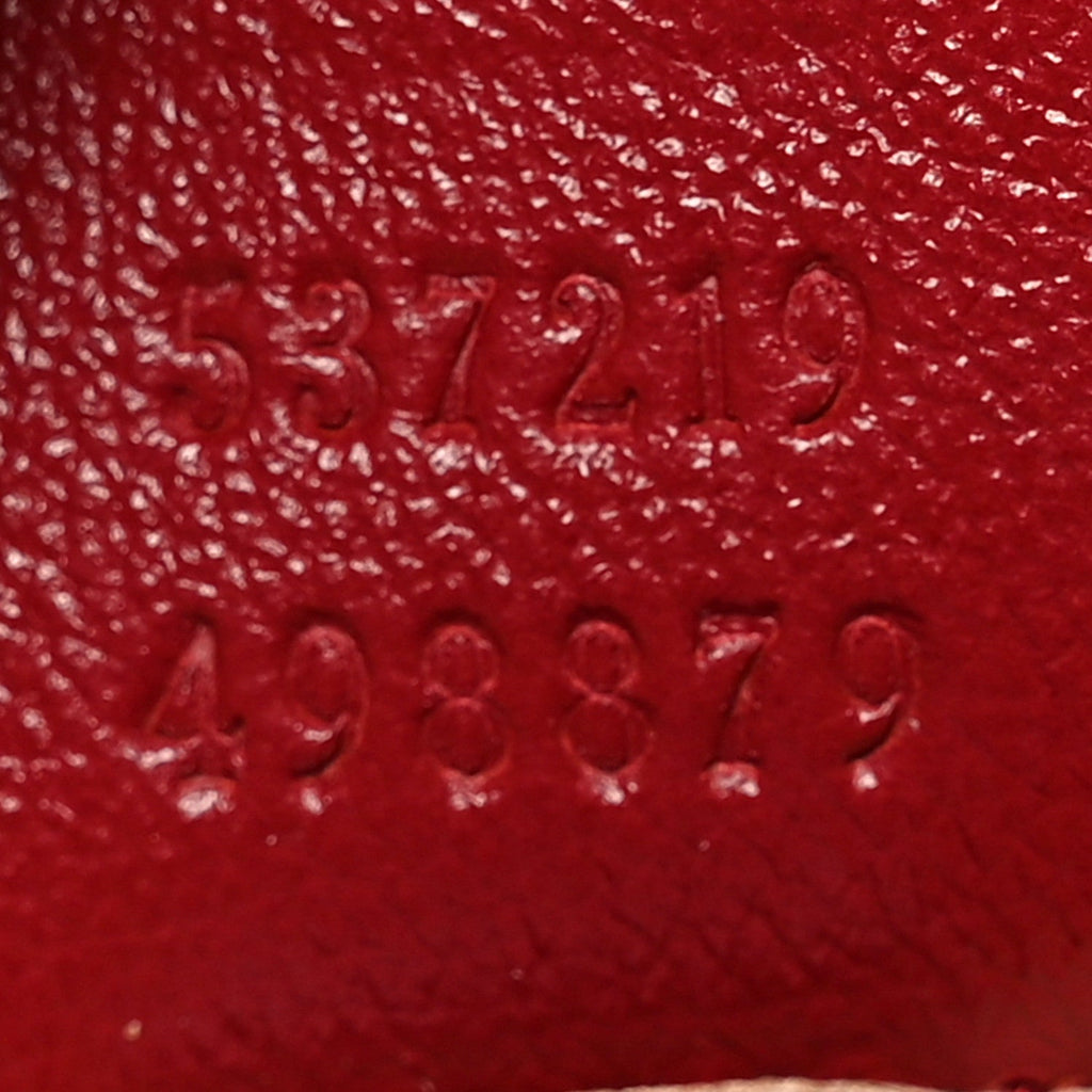 Gucci Tweed GG Monogram Large Rajah Chain Tote Romantic Cherry Black White