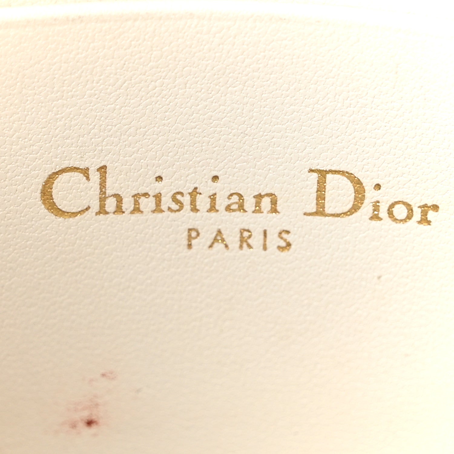Christian Dior Lambskin Cannage Mini My Dior Bag Latte