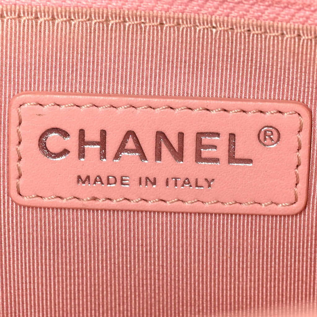 Chanel Lambskin Quilted New Medium Boy Flap Light Pink