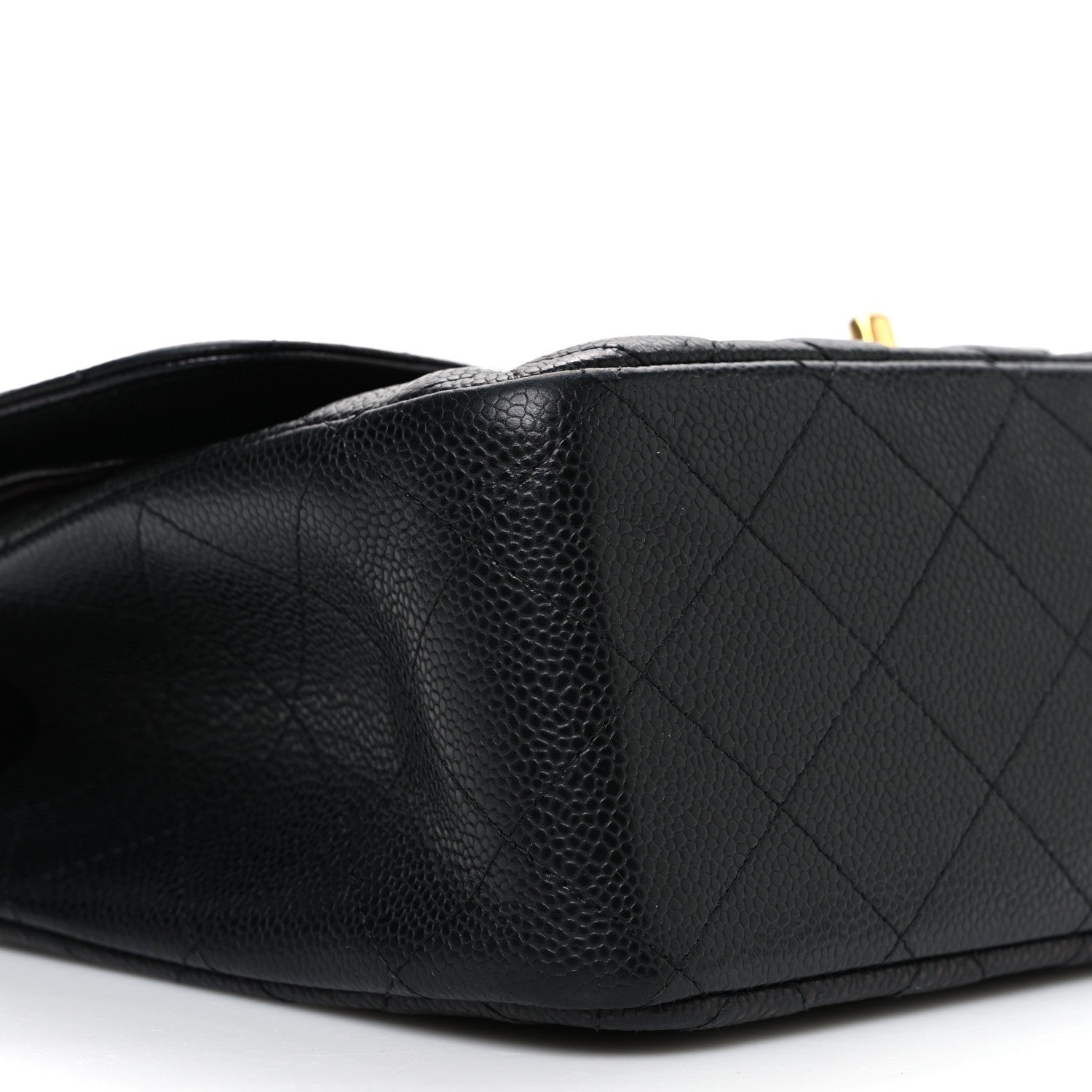 Chanel Caviar Quilted Jumbo Double Flap Black