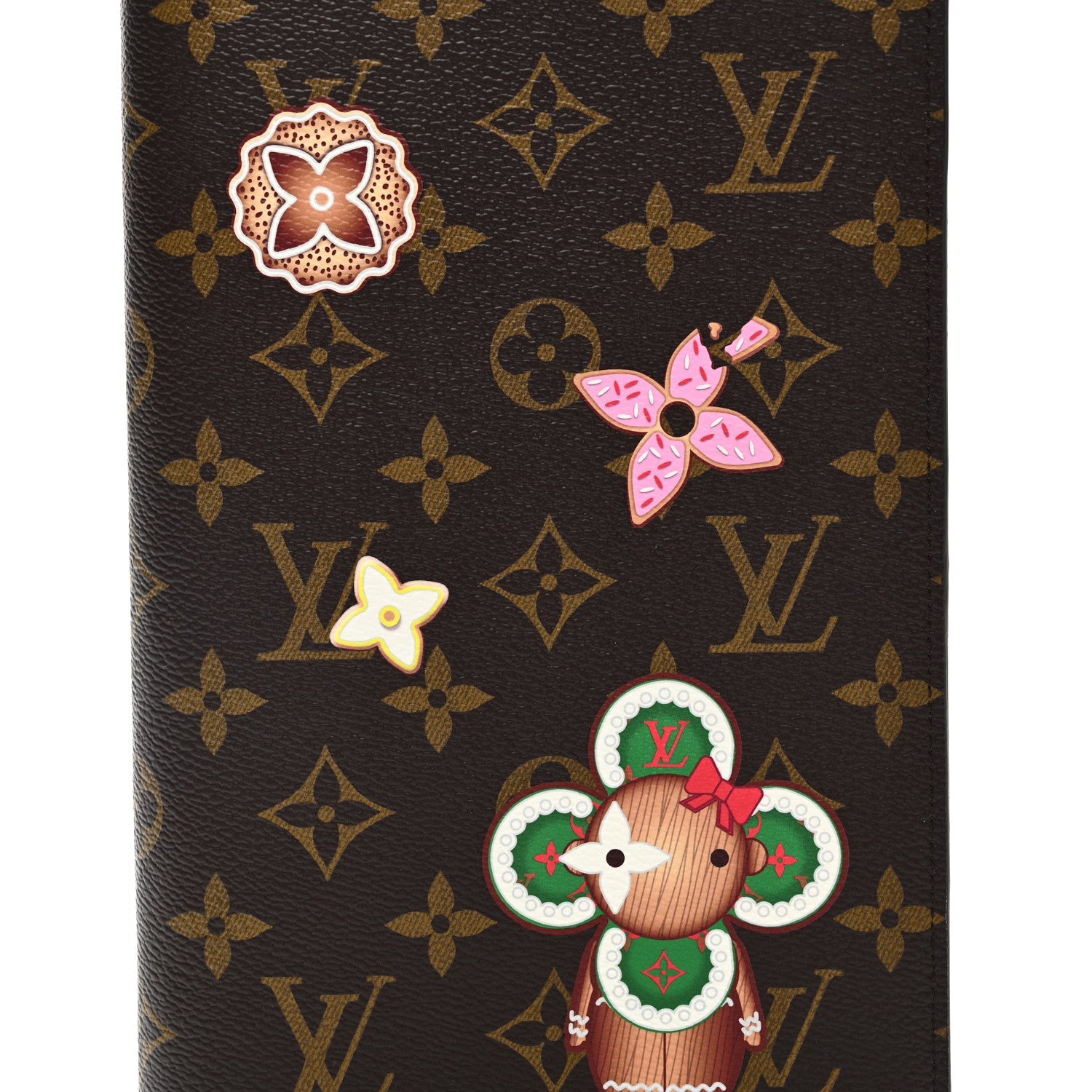 Louis Vuitton Monogram Emily Notebook Cove MM Coquelicot