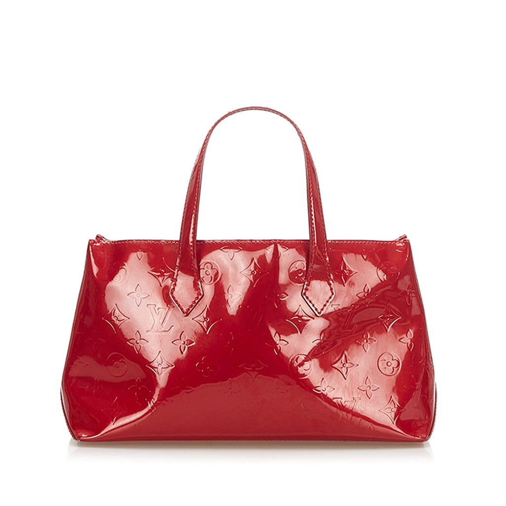 Louis Vuitton Wilshire PM Red Monogram Vernis