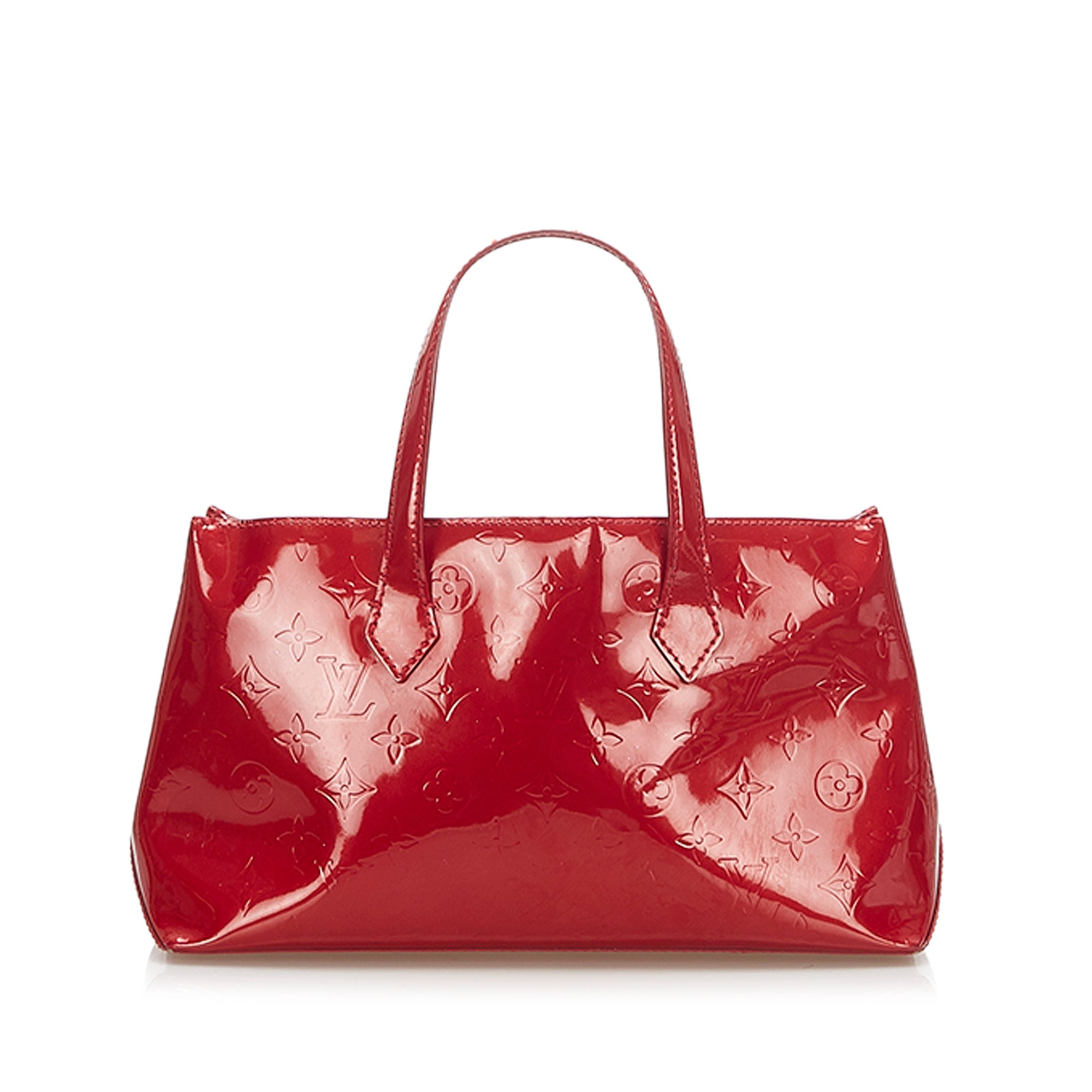 Louis Vuitton Wilshire PM Red Monogram Vernis