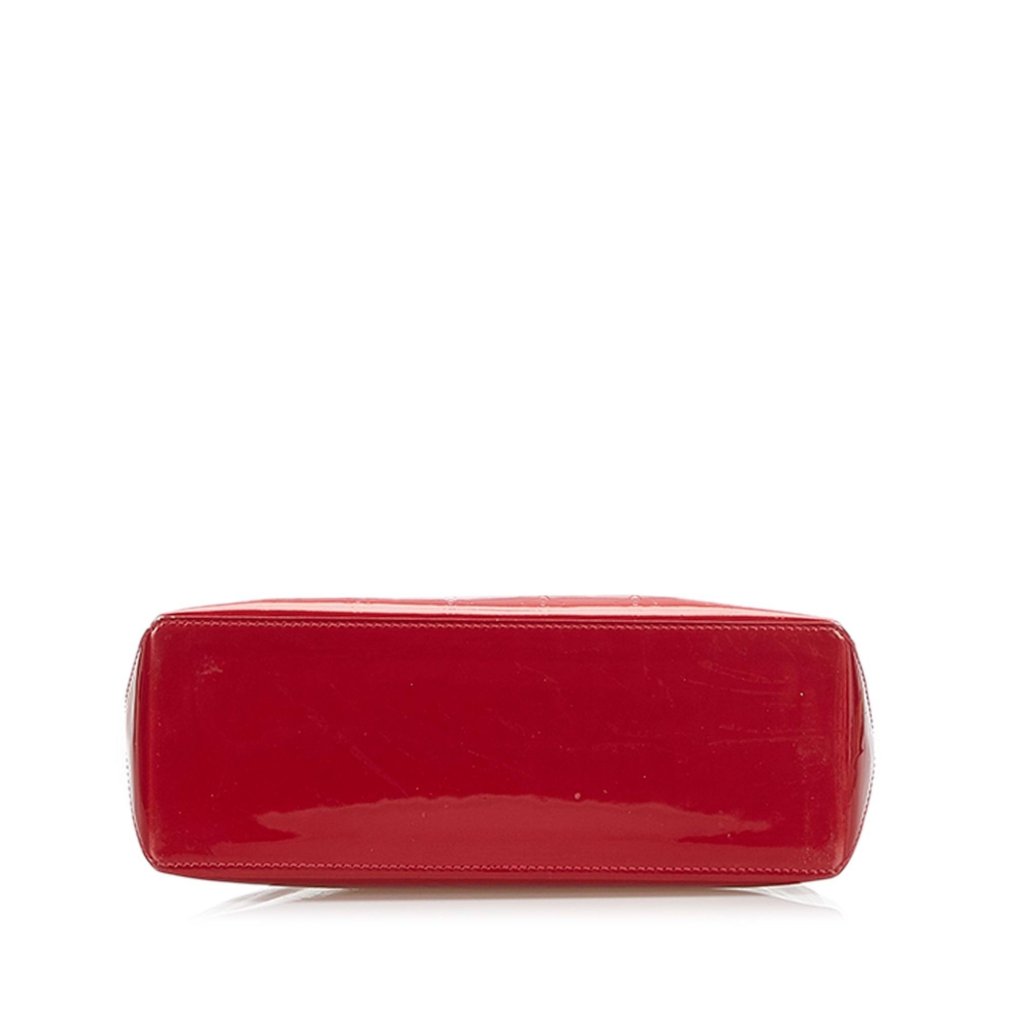Louis Vuitton Wilshire PM Red Monogram Vernis