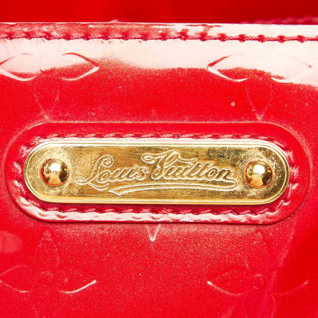 Louis Vuitton Wilshire PM Red Monogram Vernis
