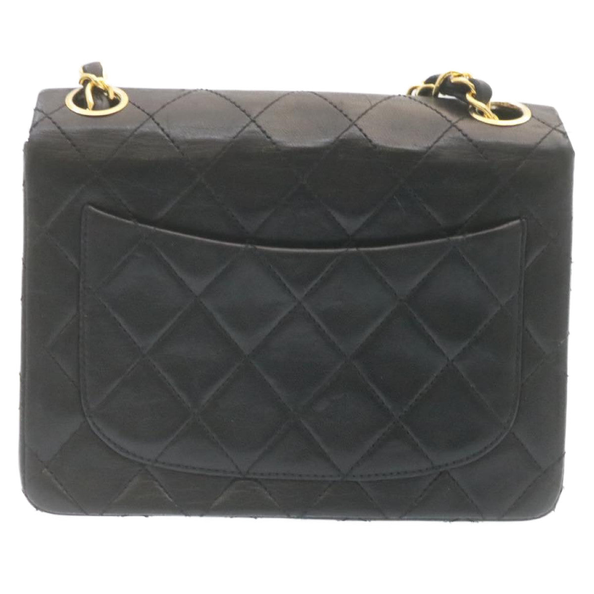 Chanel Black Leather Timeless shoulder bag