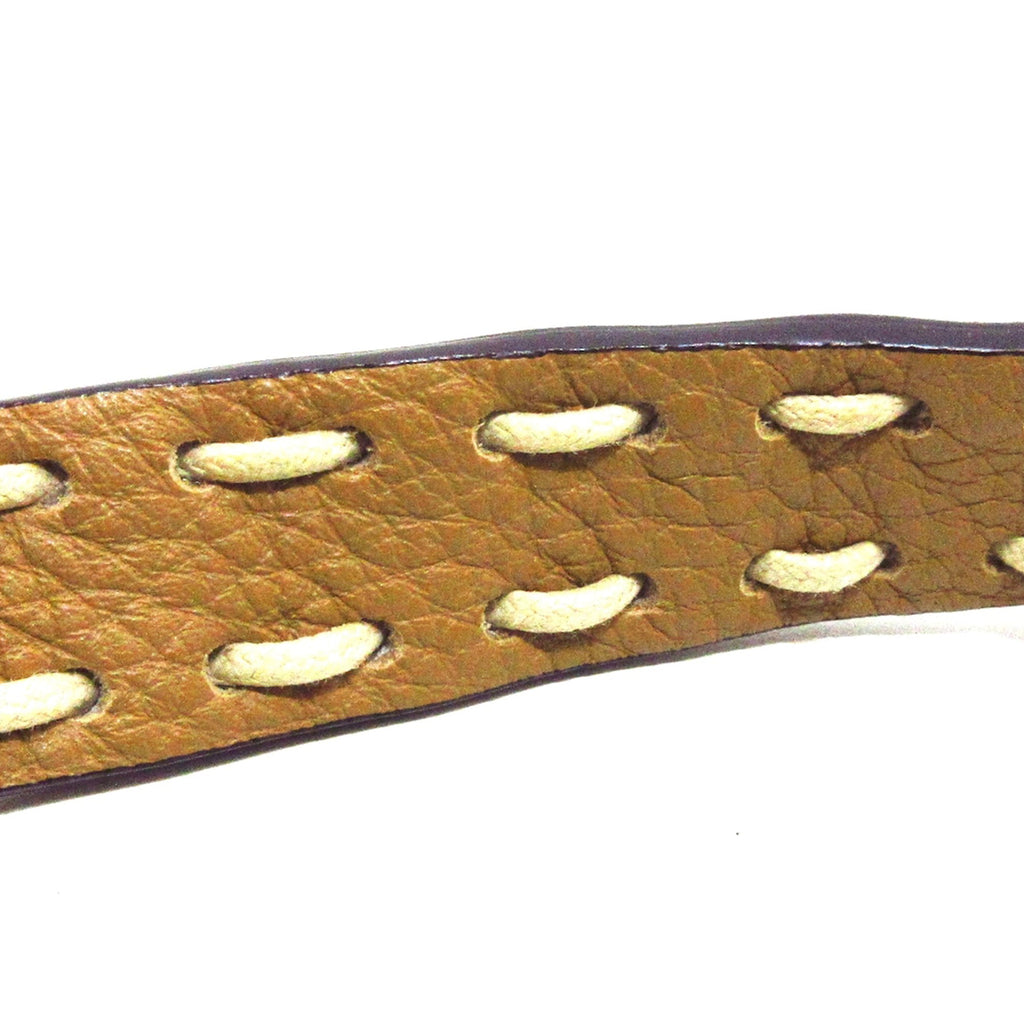 FENDI Shearling Selleria Baguette