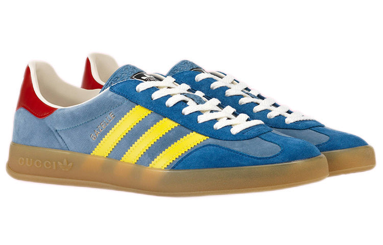 adidas x GUCCI Gazelle 'Light Blue Suede' 707848-9STU0-4860