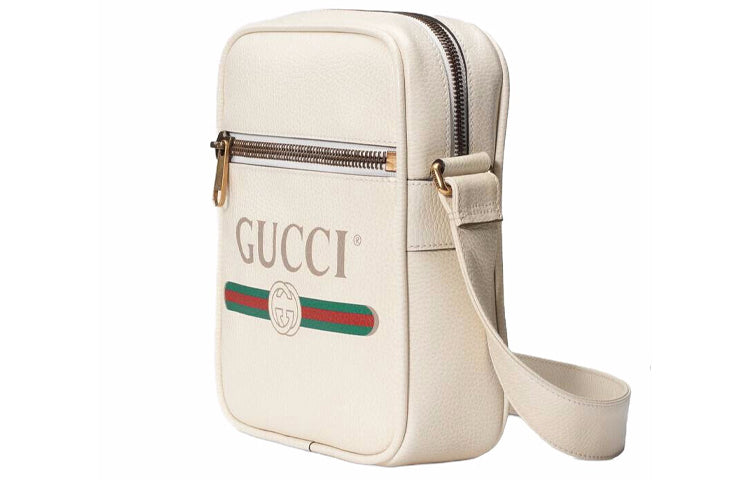 GUCCI Print Messenger Bag 'White' 523591-0QRAT-8820