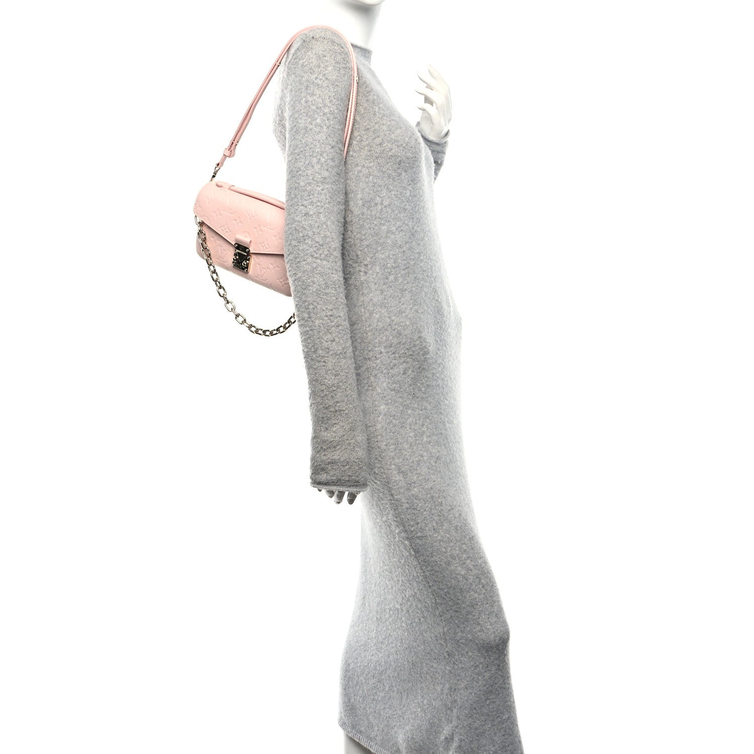 Louis Vuitton Empreinte Pochette Metis East West Pink Opale