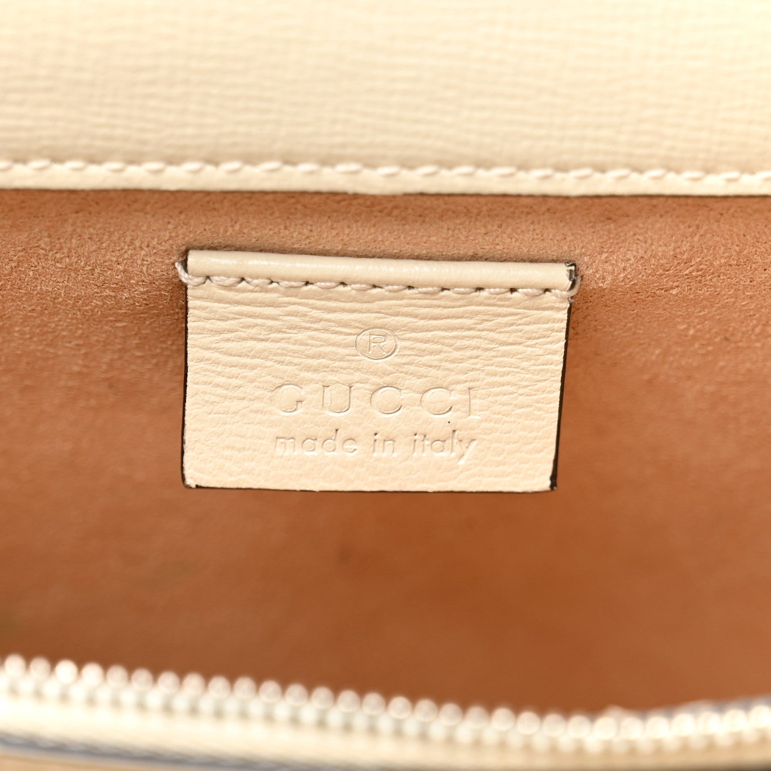Gucci Calfskin Snakeskin Enamel Small Dionysus Shoulder Bag White Beige Electric Blue
