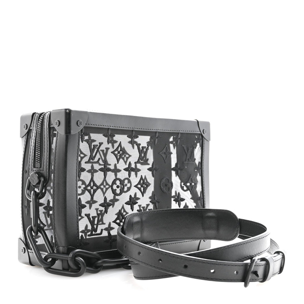 Louis Vuitton Monogram See Through Soft Trunk Black