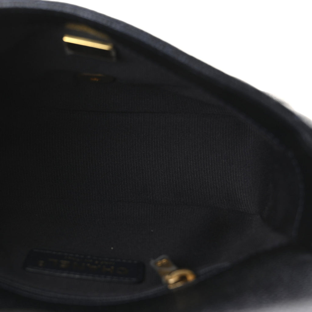 Chanel Iridescent Caviar Quilted Mini My Perfect Flap Black
