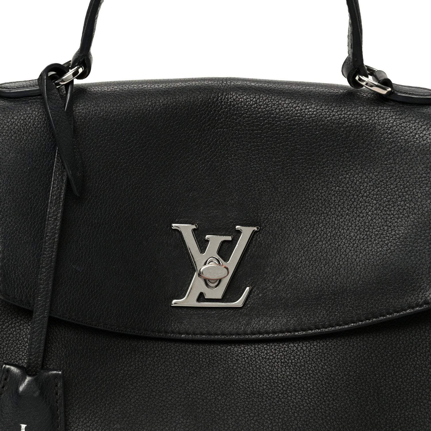 Louis Vuitton Soft Calfskin My Lockme Top Handle Black