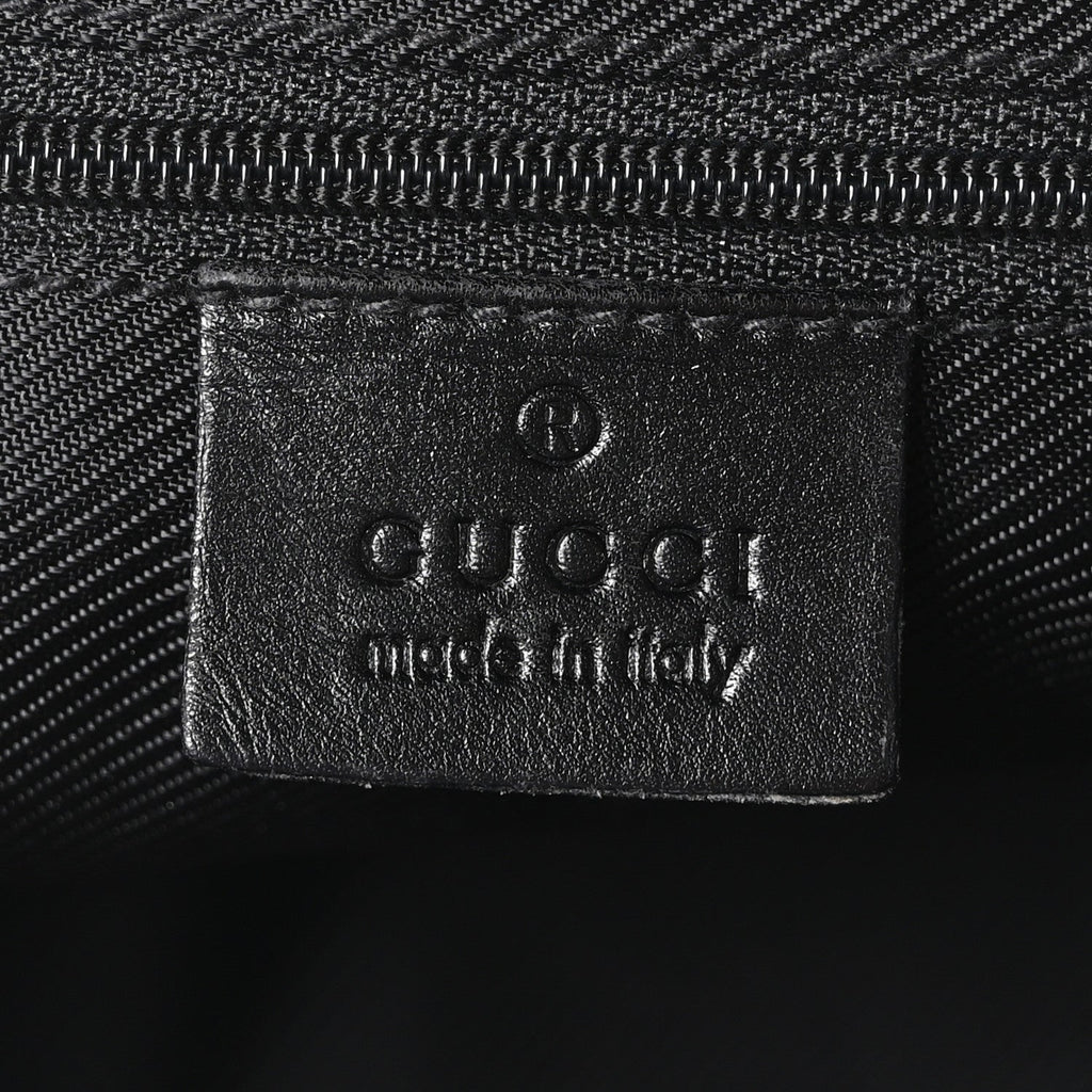 Gucci GG Canvas Monogram Shoulder Bag Black