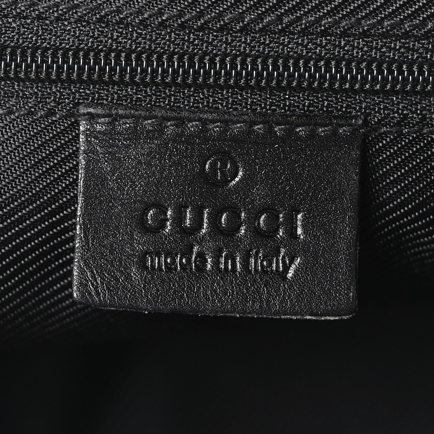 Gucci GG Canvas Monogram Shoulder Bag Black