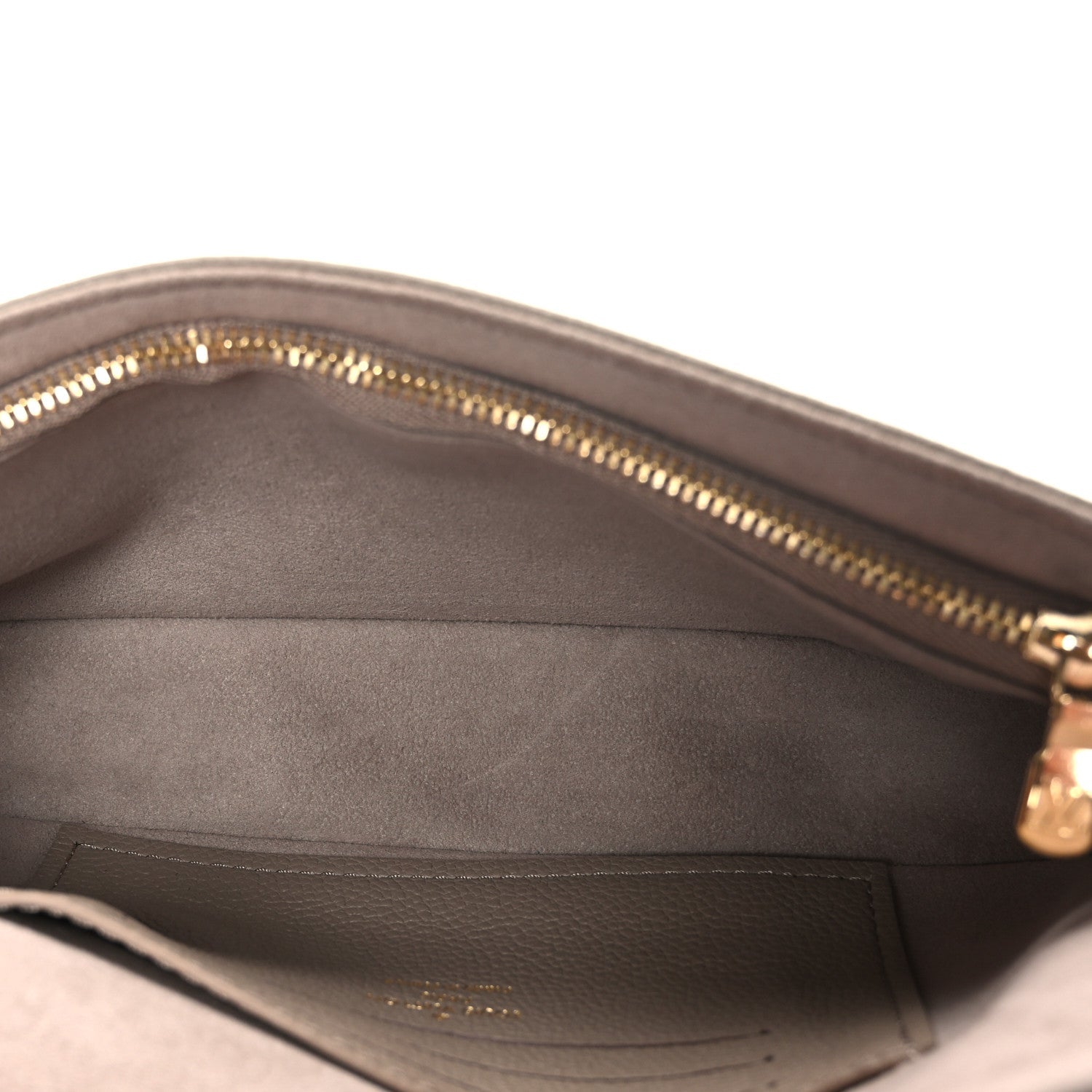 Louis Vuitton Empreinte Monogram Giant Ivy Wallet On Chain Tourterelle Creme