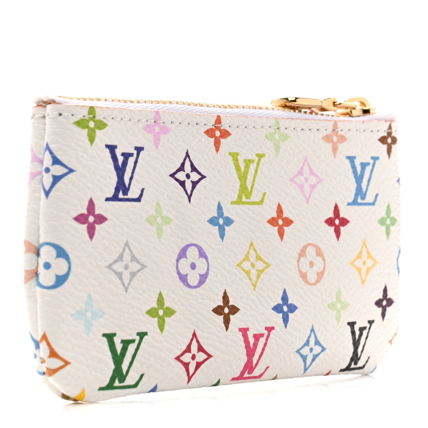 Louis Vuitton LV X TM Monogram Multicolor Key Pouch White