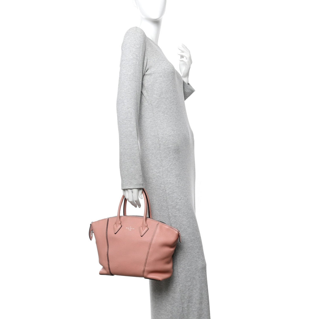 Louis Vuitton Veau Cachemire Soft Lockit PM Magnolia
