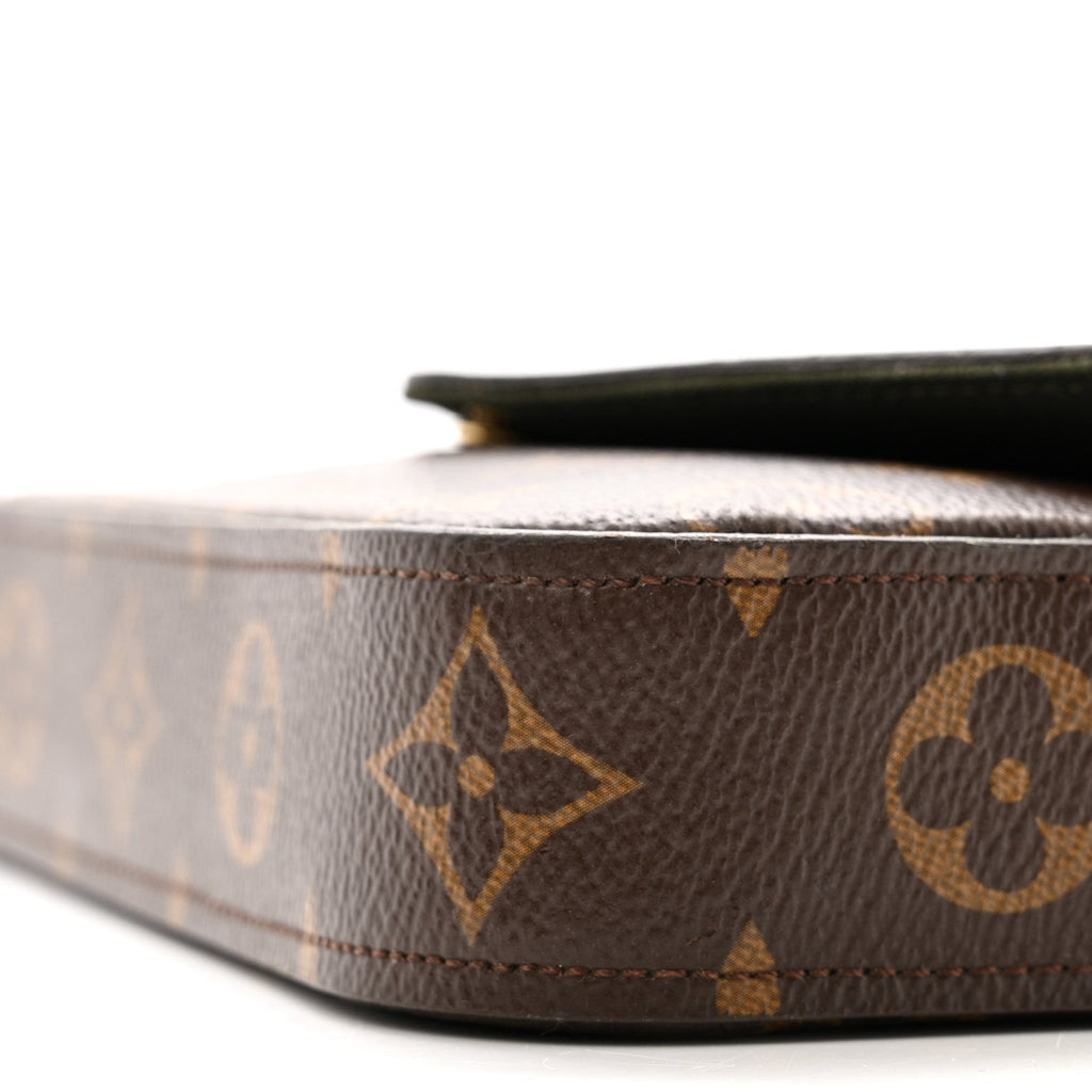 Louis Vuitton Monogram Felicie Strap & Go Kaki