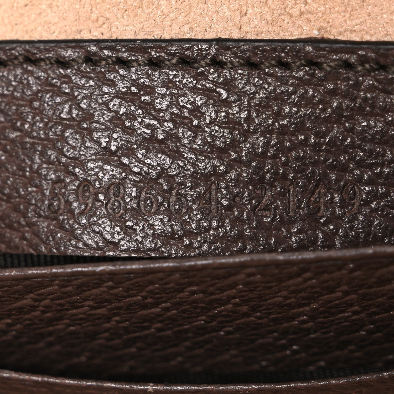Gucci GG Supreme Monogram Web Mini Ophidia GG Bag Brown