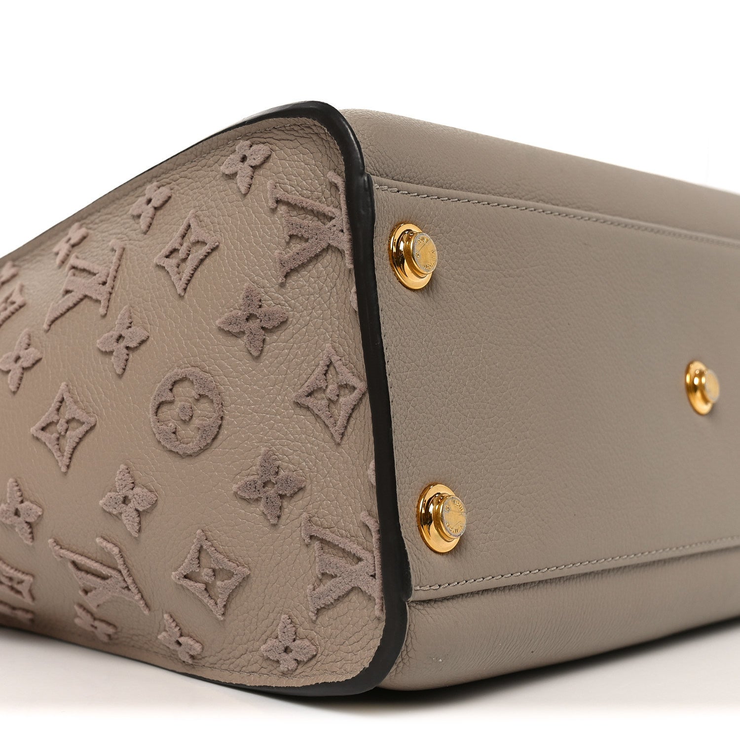 Louis Vuitton Calfskin Monogram Tufting On My Side Galet