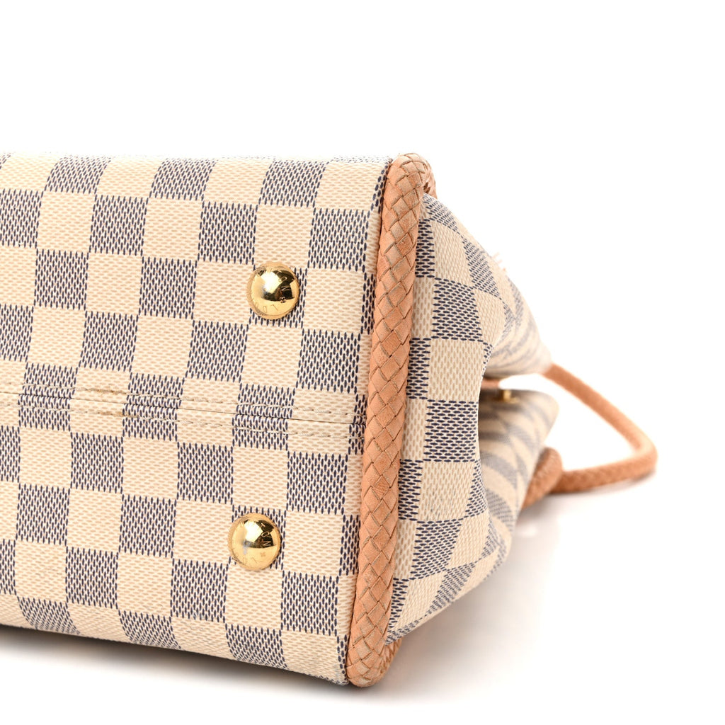 Louis Vuitton Damier Azur Propriano Rose Ballerine